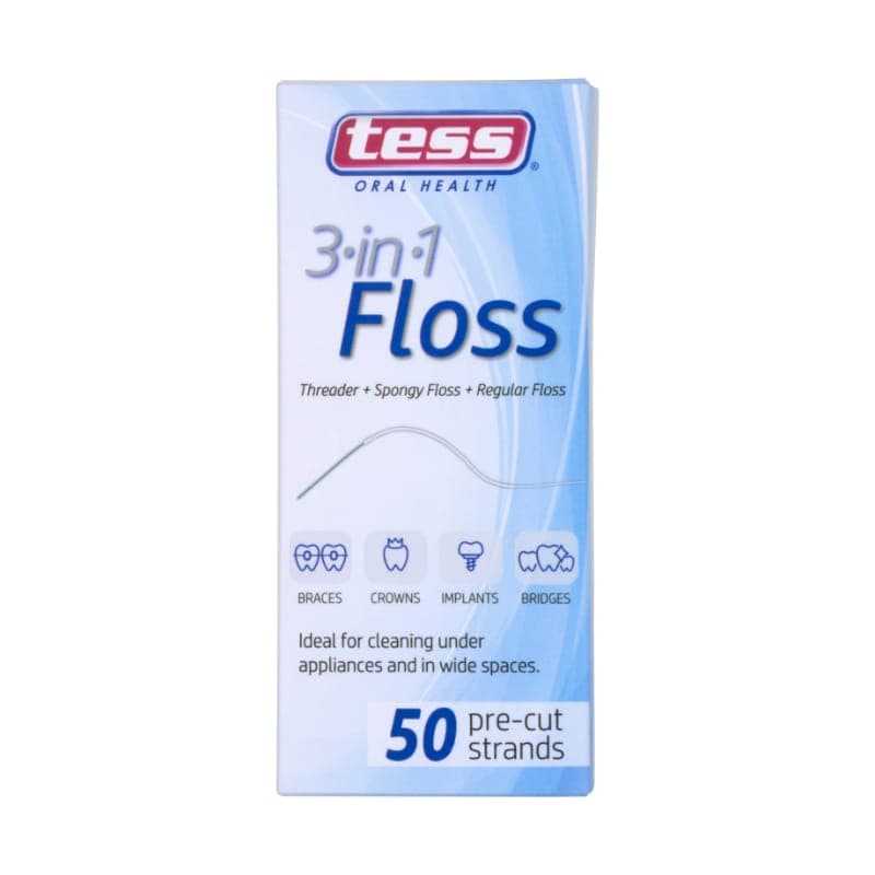 NEW 3-in-1 Floss – 50 count