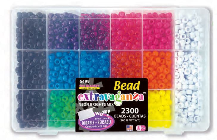 6499 – Bead Extravaganza™ – Neon Brights Mix Box - thumbnail 2