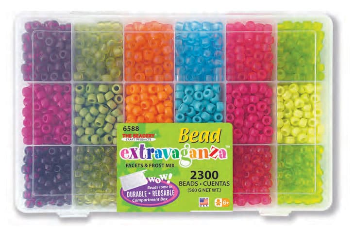 6588 – Bead Extravaganza™ – Facets & Frost Mix Box - thumbnail 2