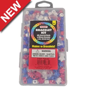 6651 – Patriotic 2 Compartment Bead Box