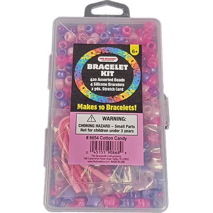 6654 – Cotton Candy 2 Compartment Bead Box