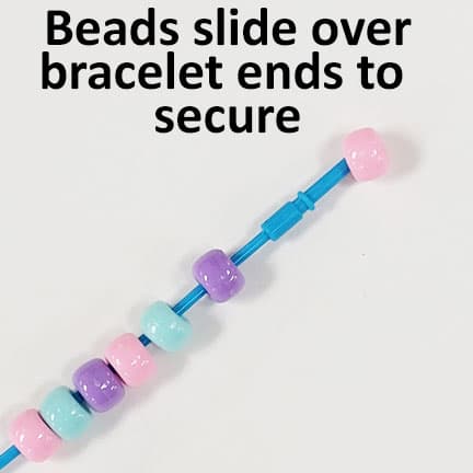 R89058 – Turquoise Silicone Bracelets – 4 Pack - thumbnail 5