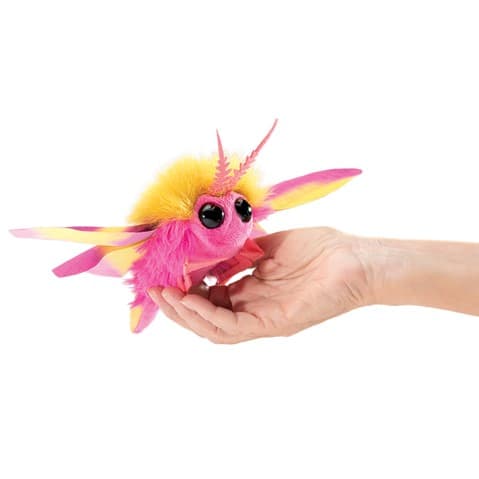 Rosy Maple Moth Puppet