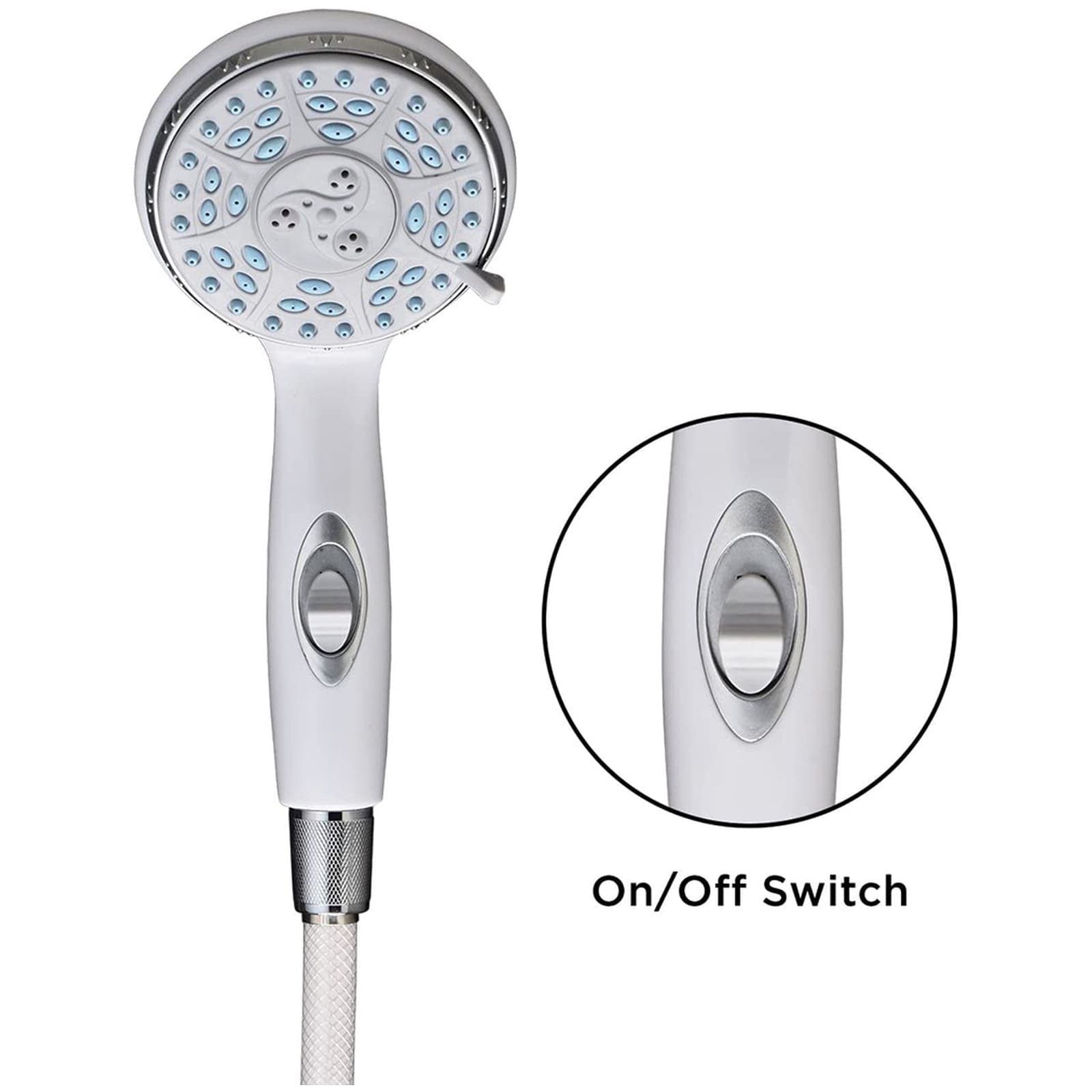 Handheld Shower with 84″ Hose - thumbnail 2