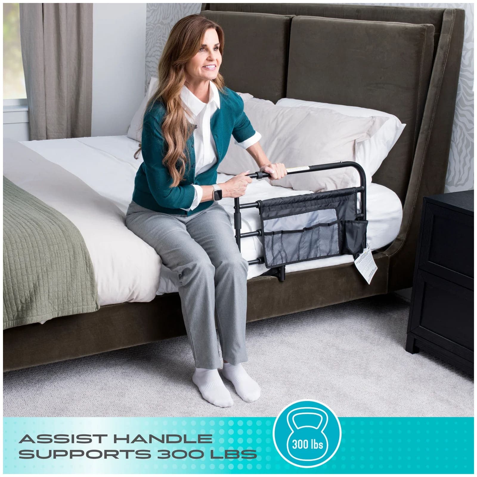 Wonder Pivot Bed Rail - thumbnail 5