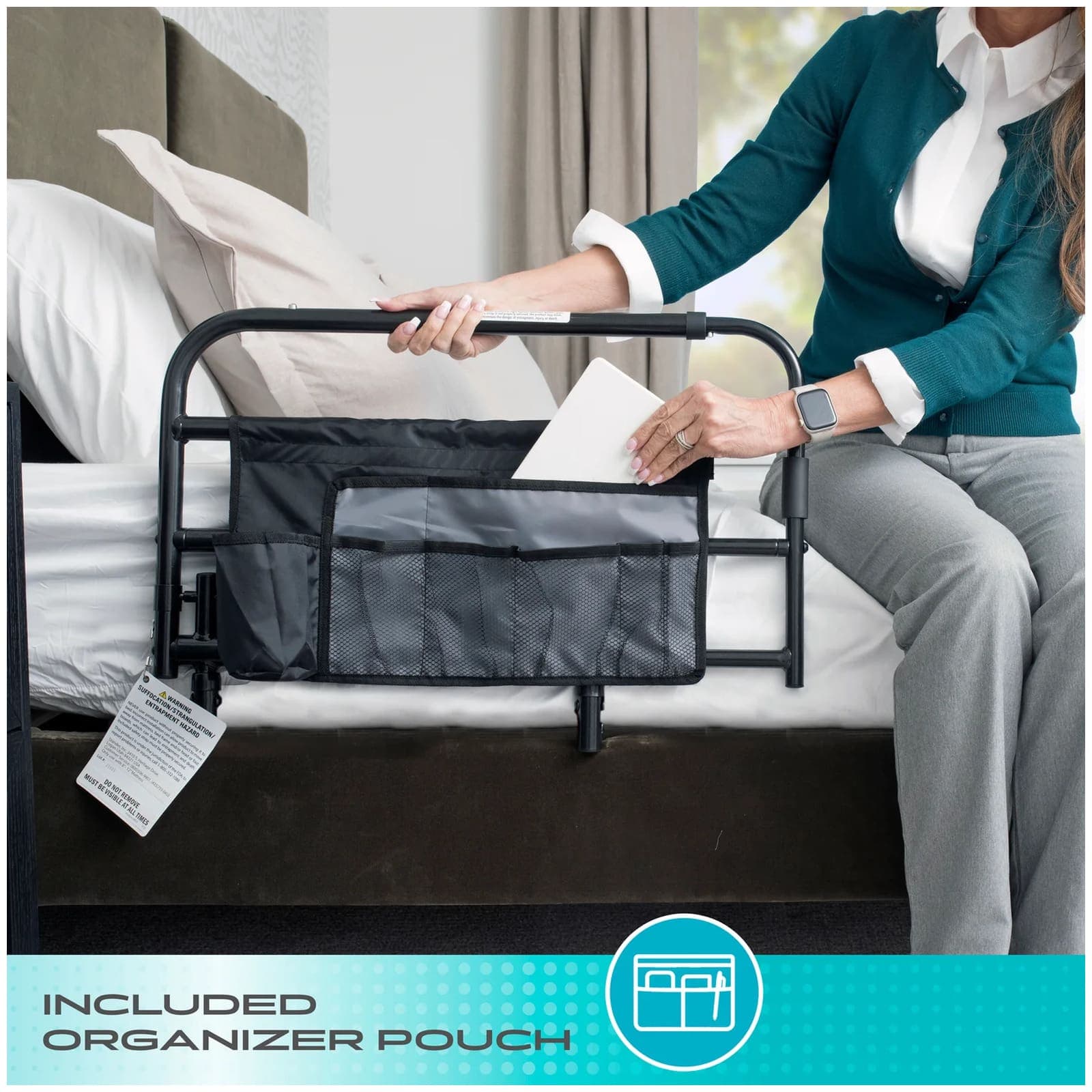 Wonder Pivot Bed Rail - thumbnail 3