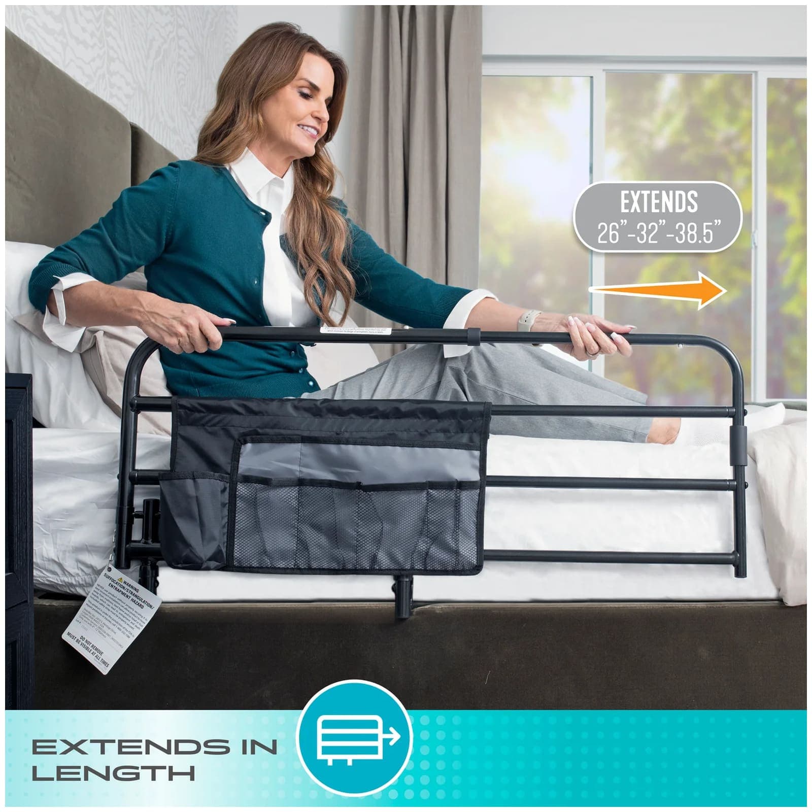 Wonder Pivot Bed Rail - thumbnail 9