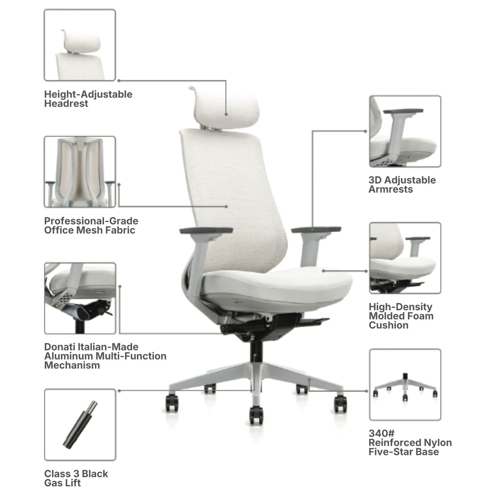 Nest Office Chair - thumbnail 4