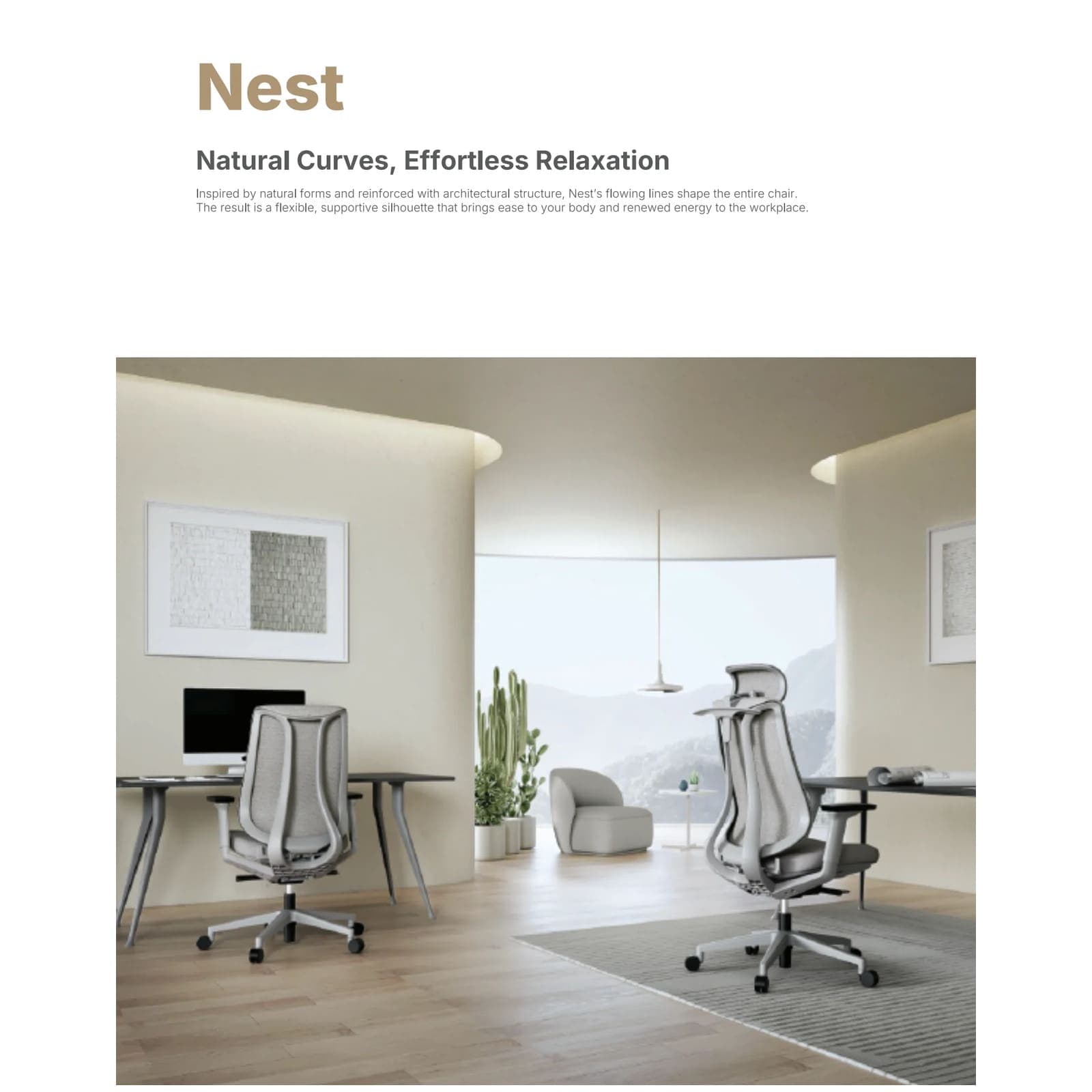 Nest Office Chair - thumbnail 7