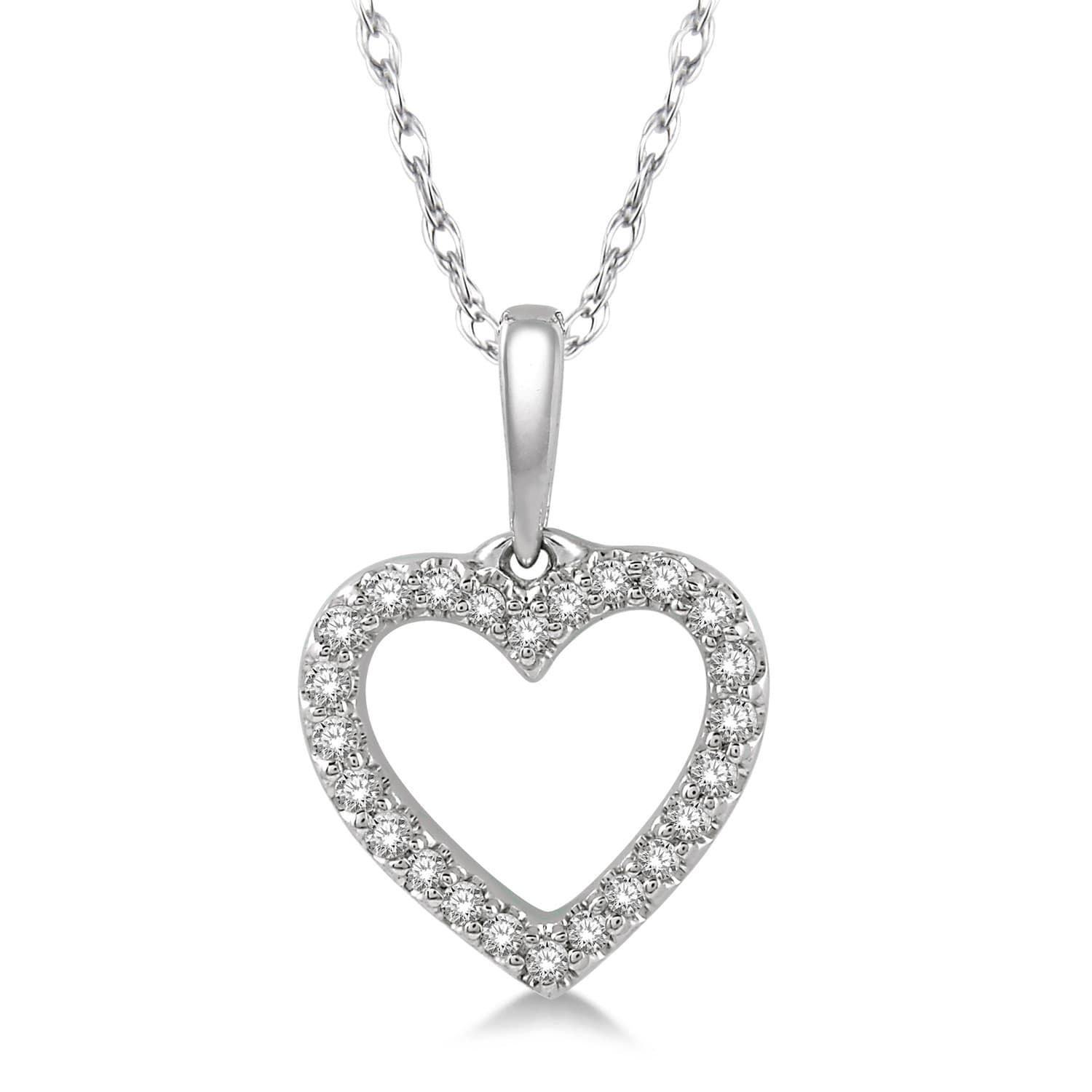 Diamond Heart Pendant