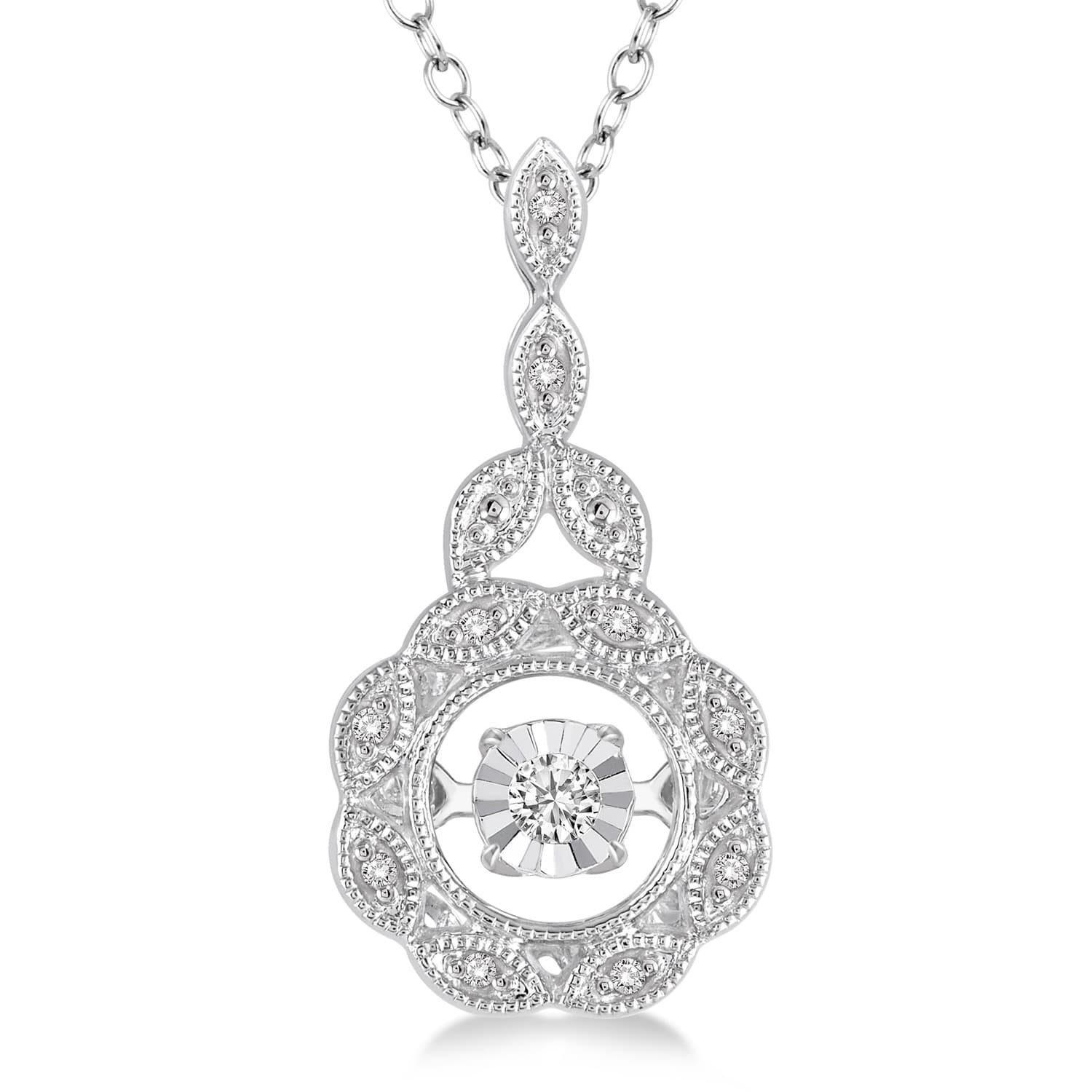 Diamond Fashion Emotion Pendant