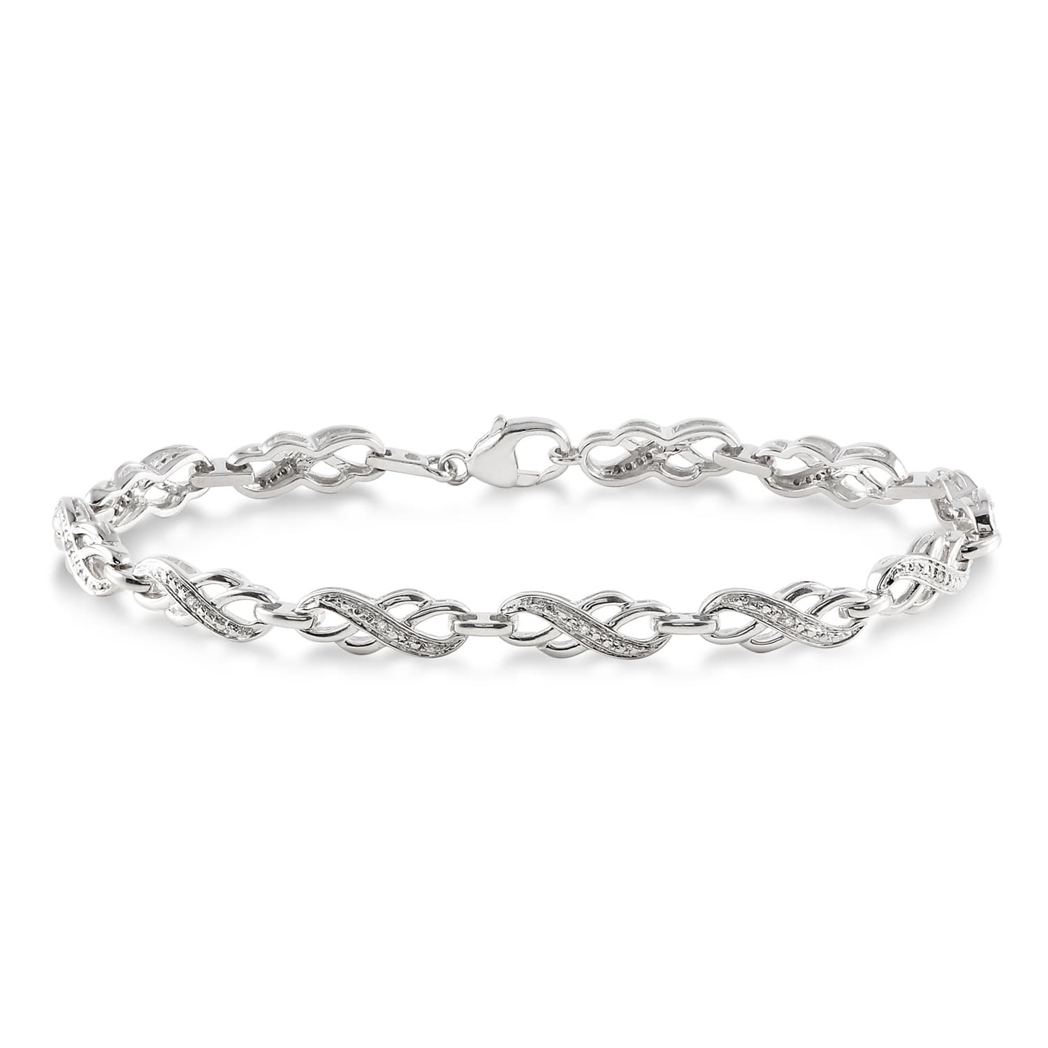 Diamond Infinity Bracelet
