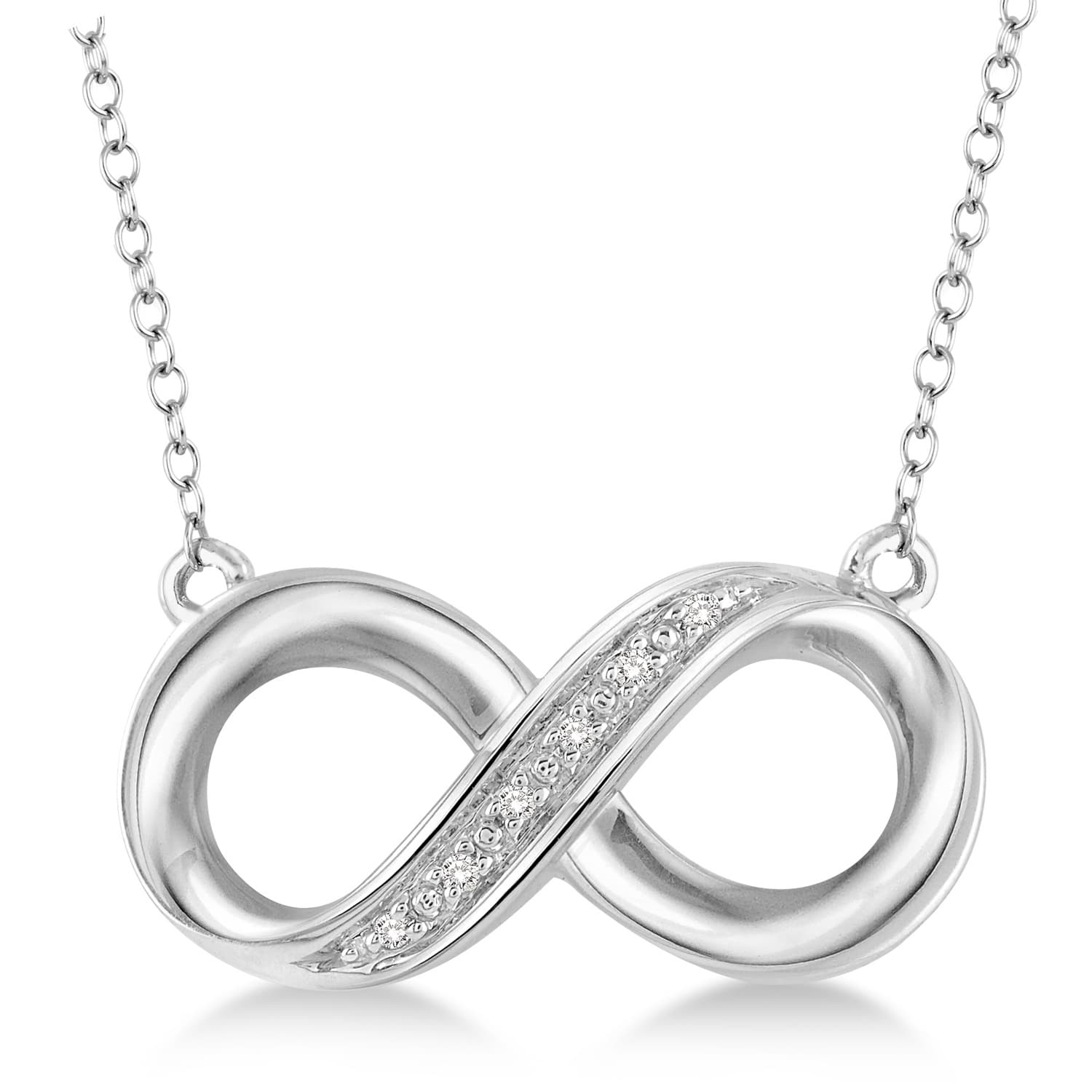 Diamond Infinity Pendant