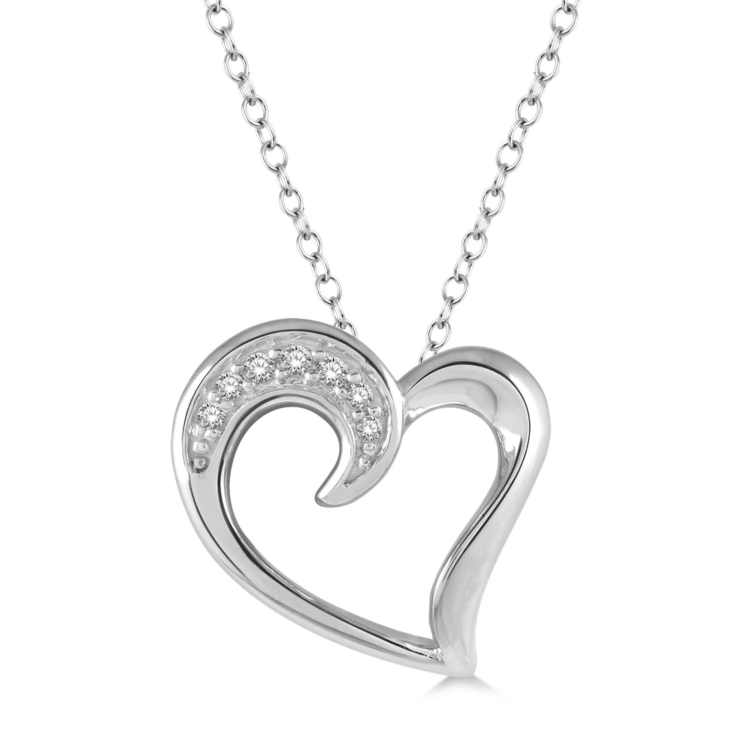 Diamond Heart Pendant