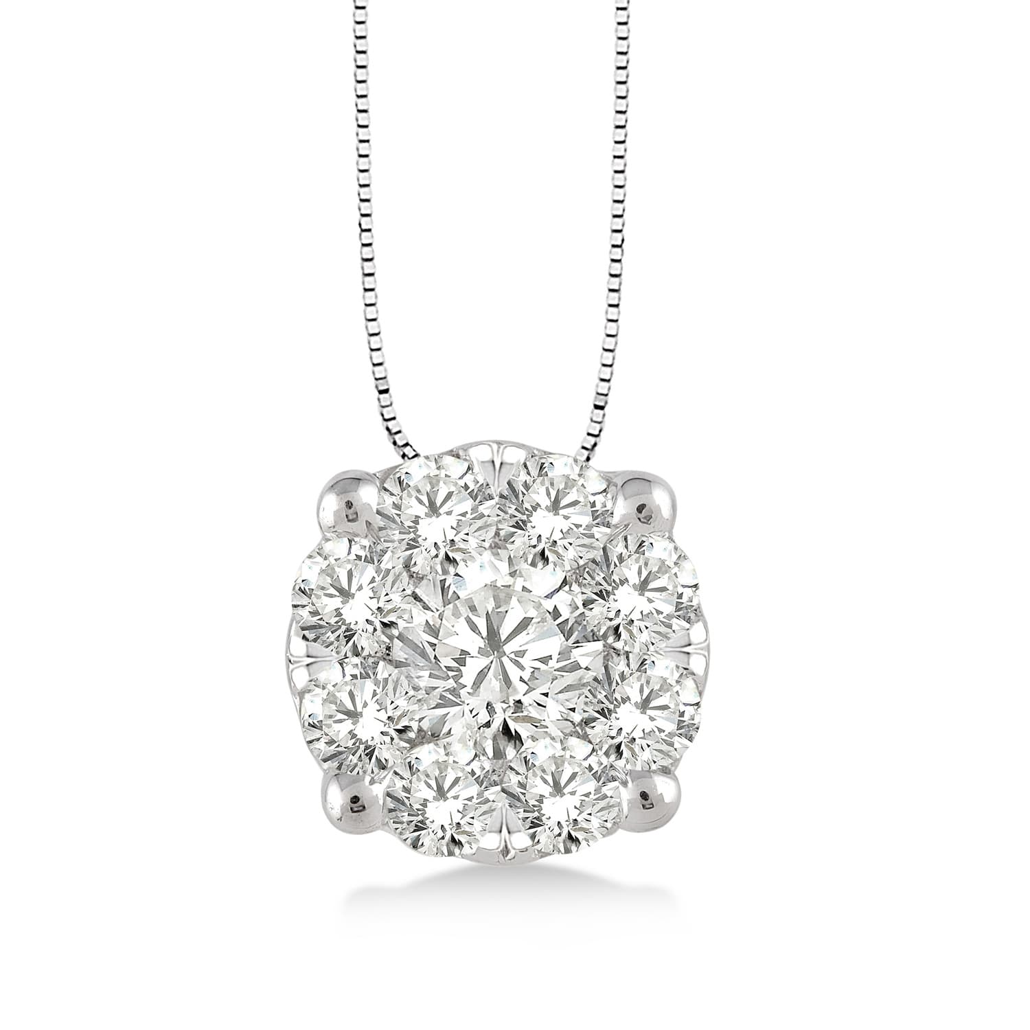 .25CT Lovebright Pendant WG