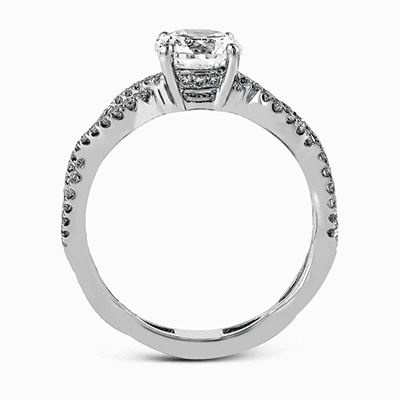 Twisted Band Round Diamond Wedding Set - thumbnail 2