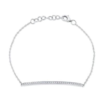 Diamond Bar Bracelet