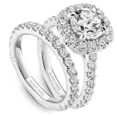 Pave Diamond Wedding Band - thumbnail 2