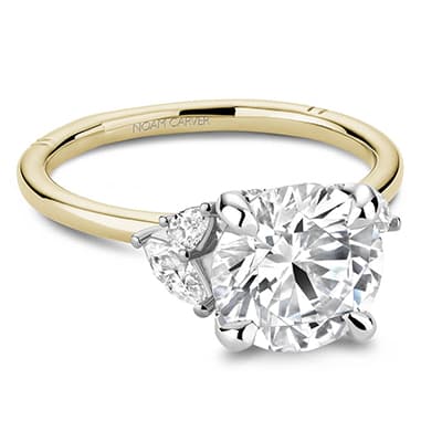 Multi-Shape Diamond Engagement Ring