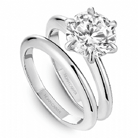 Solitaire Diamond Engagement Ring - thumbnail 3