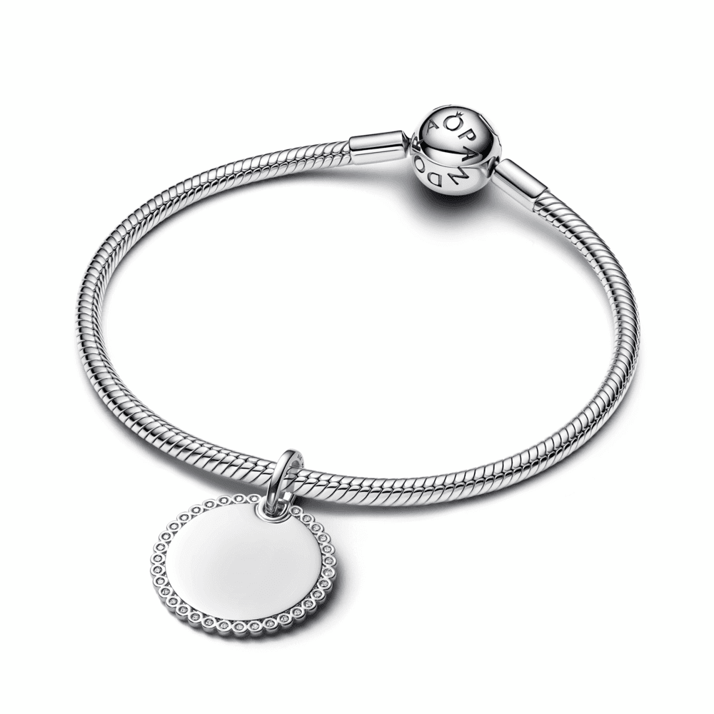 Engravable Round Tag Pendant - thumbnail 2