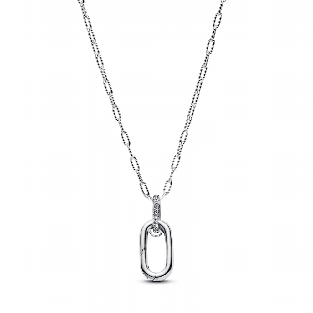 Openable Link Pendant Necklace