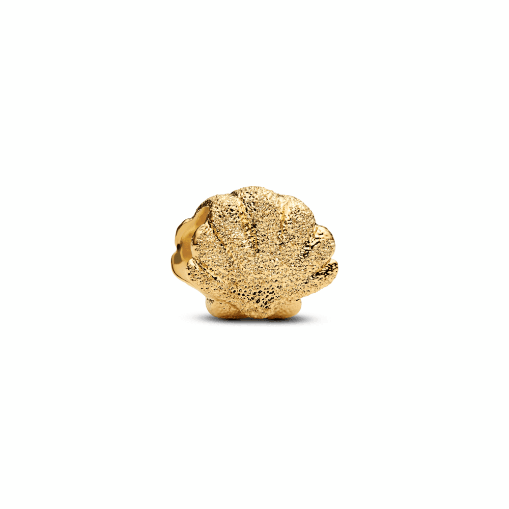 Textured Shell Mini Charm