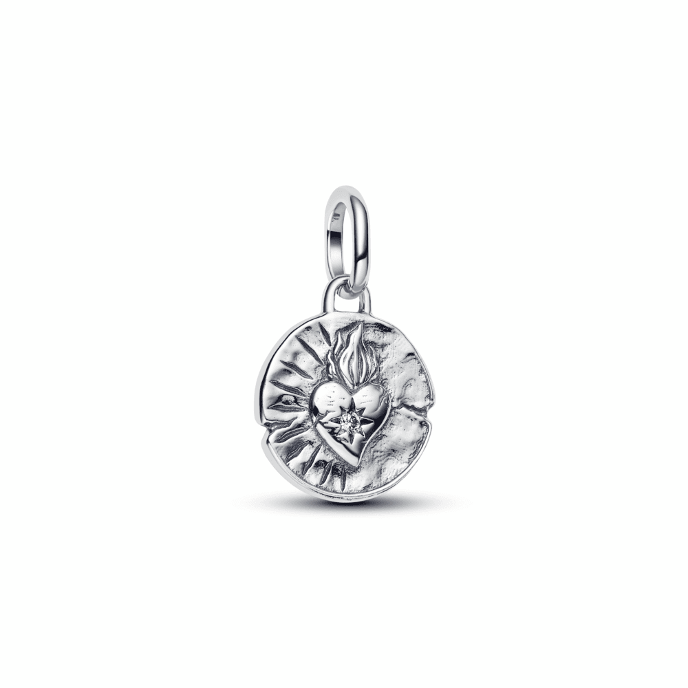 Heart Medallion Charm