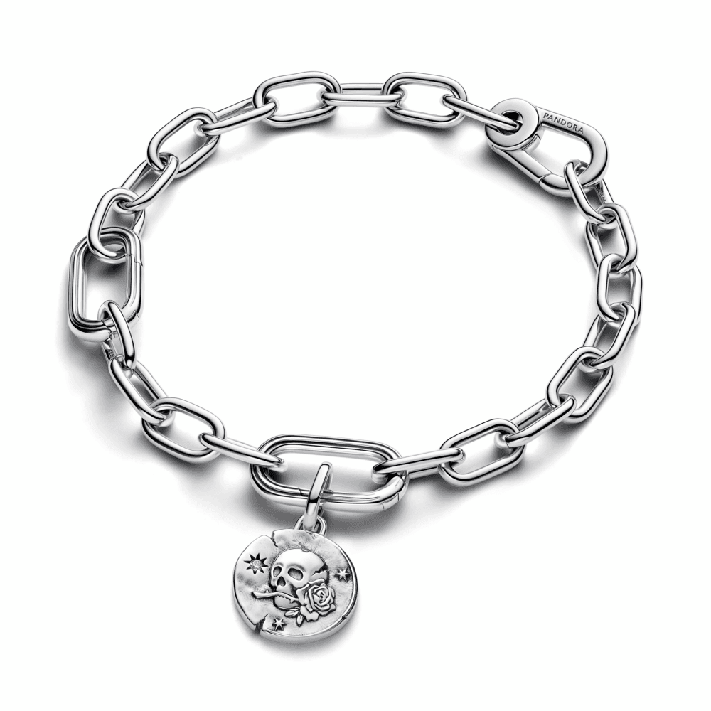 Skull Medallion Charm - thumbnail 3