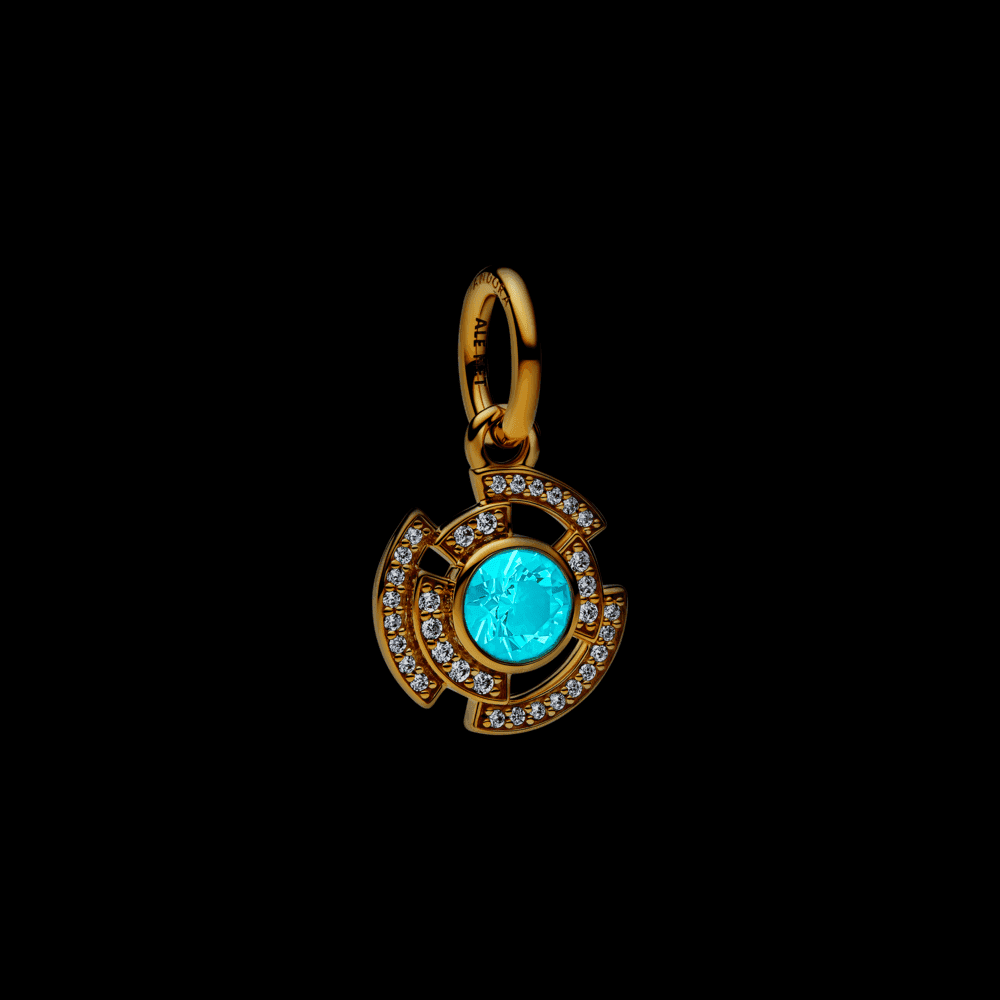 Marvel Iron Man Arc Reactor Dangle Charm - thumbnail 3