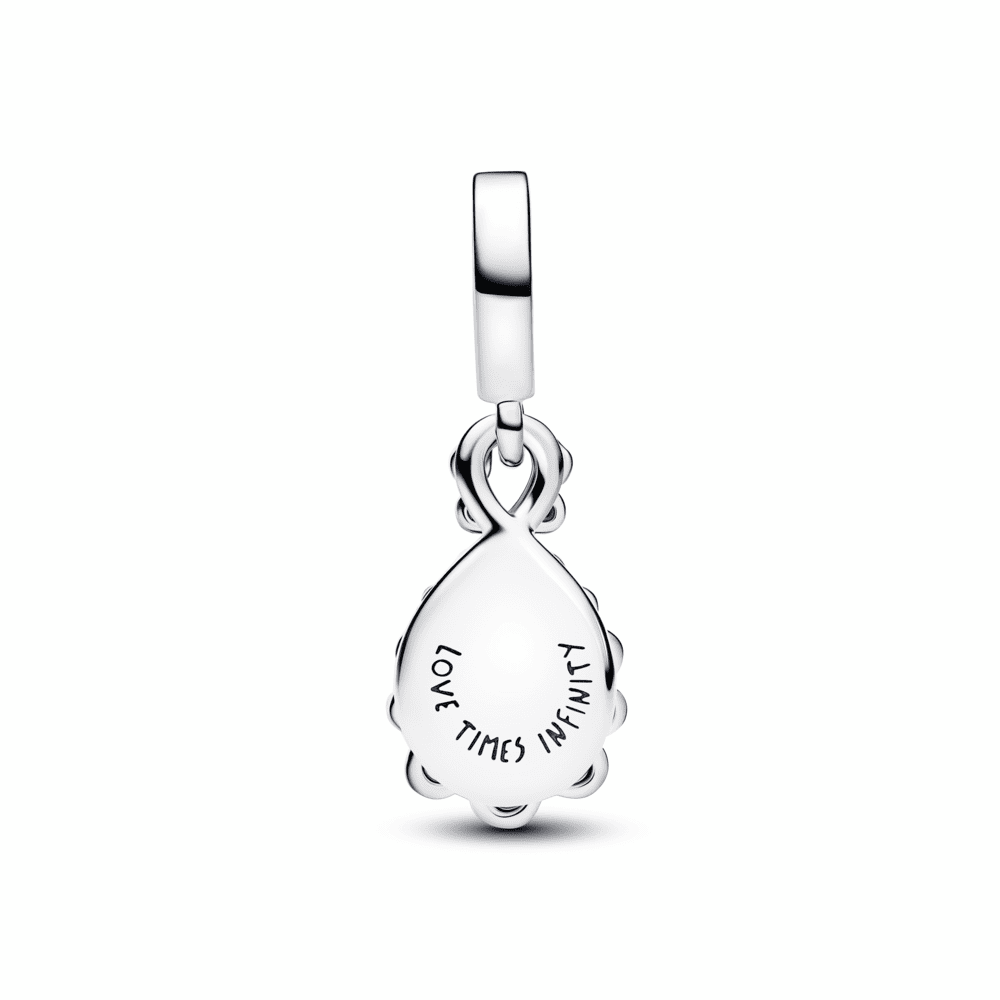 Opalescent Infinity Double Dangle Charm - thumbnail 2