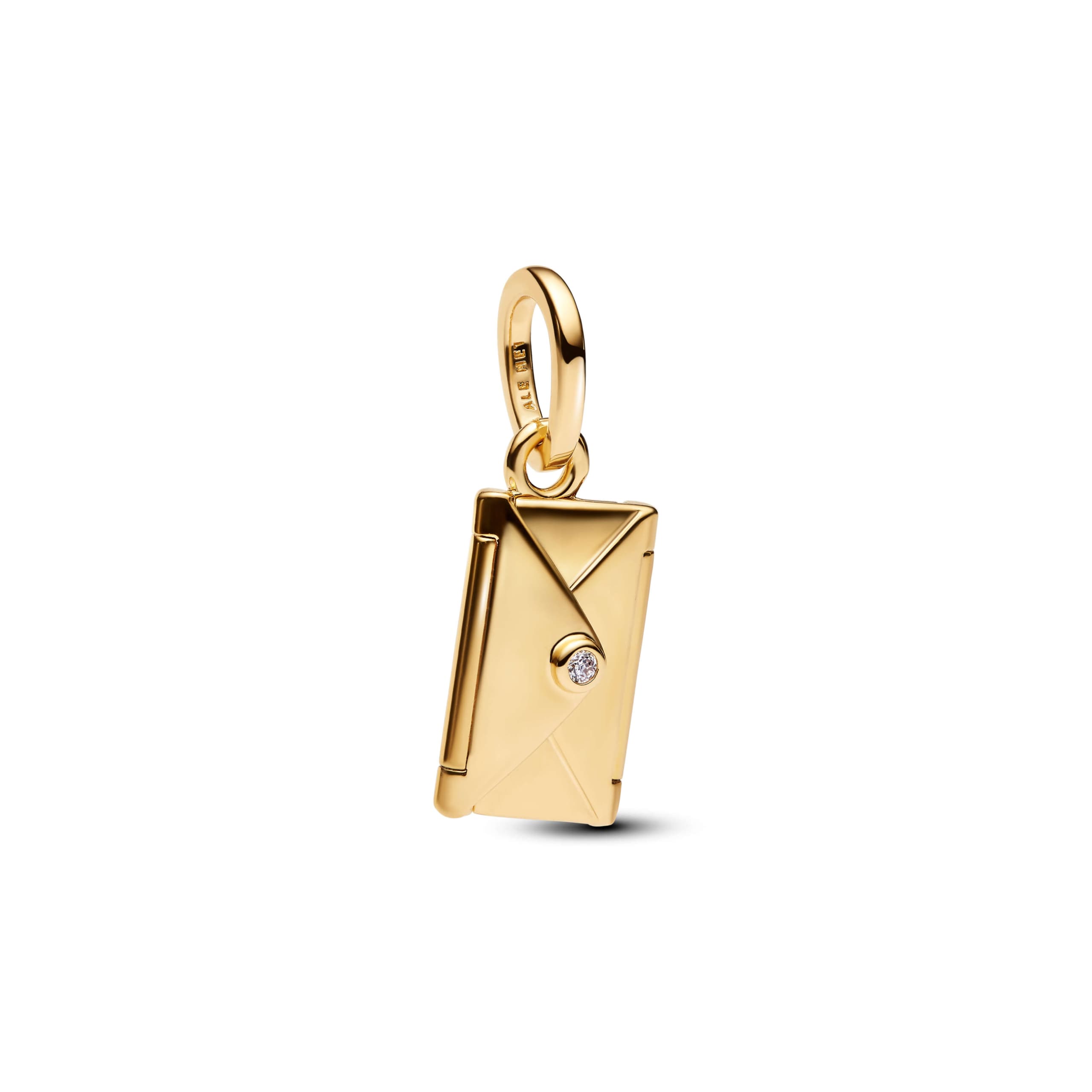 Engravable & Openable Envelope Dangle Charm