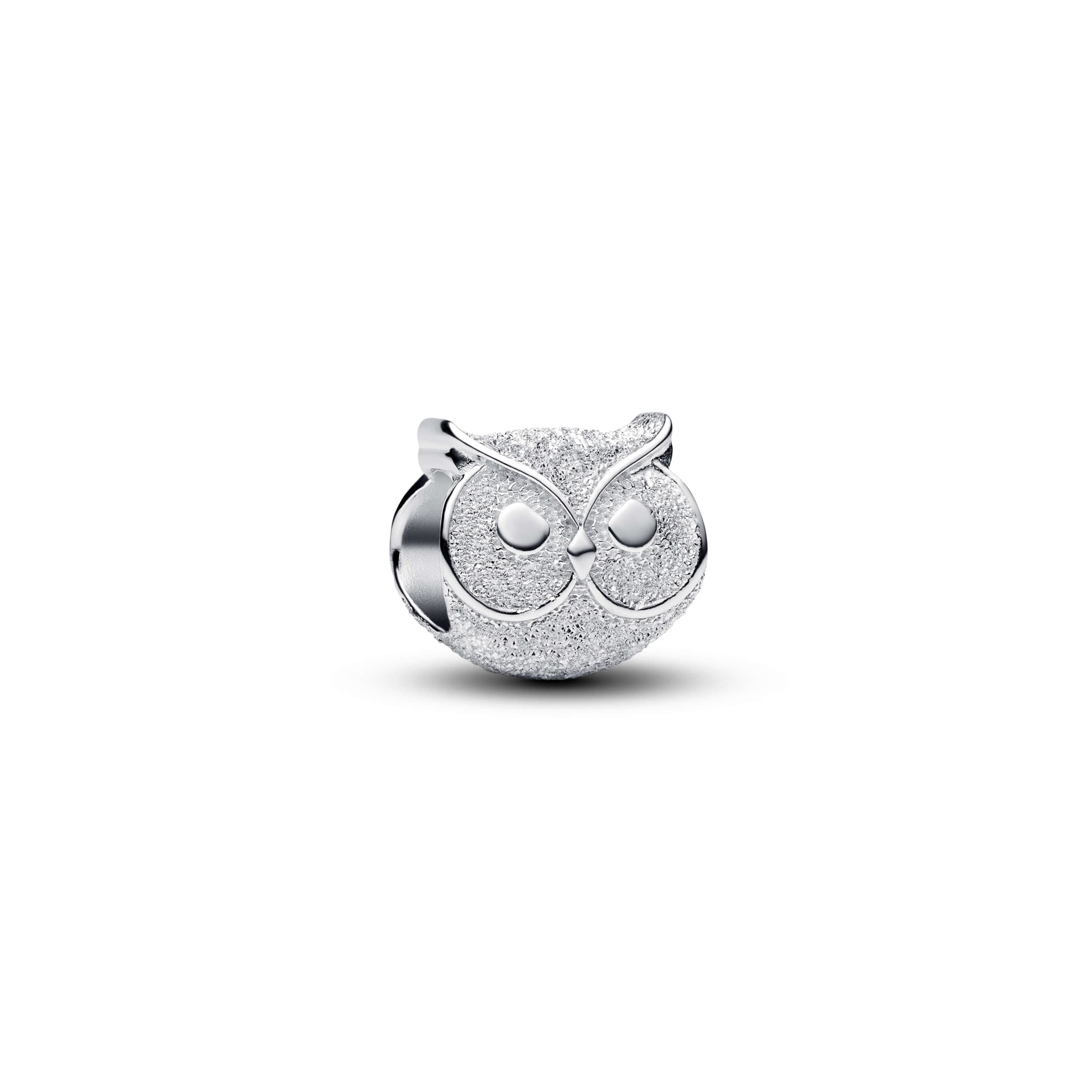 Textured Owl Mini Charm
