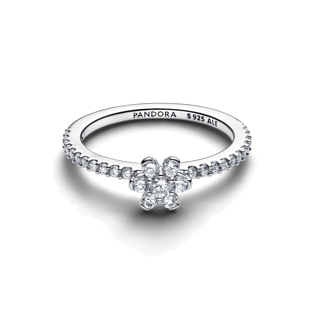 Sparkling Flower Ring
