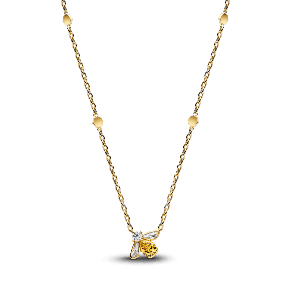 Honey Bee Pendant Necklace