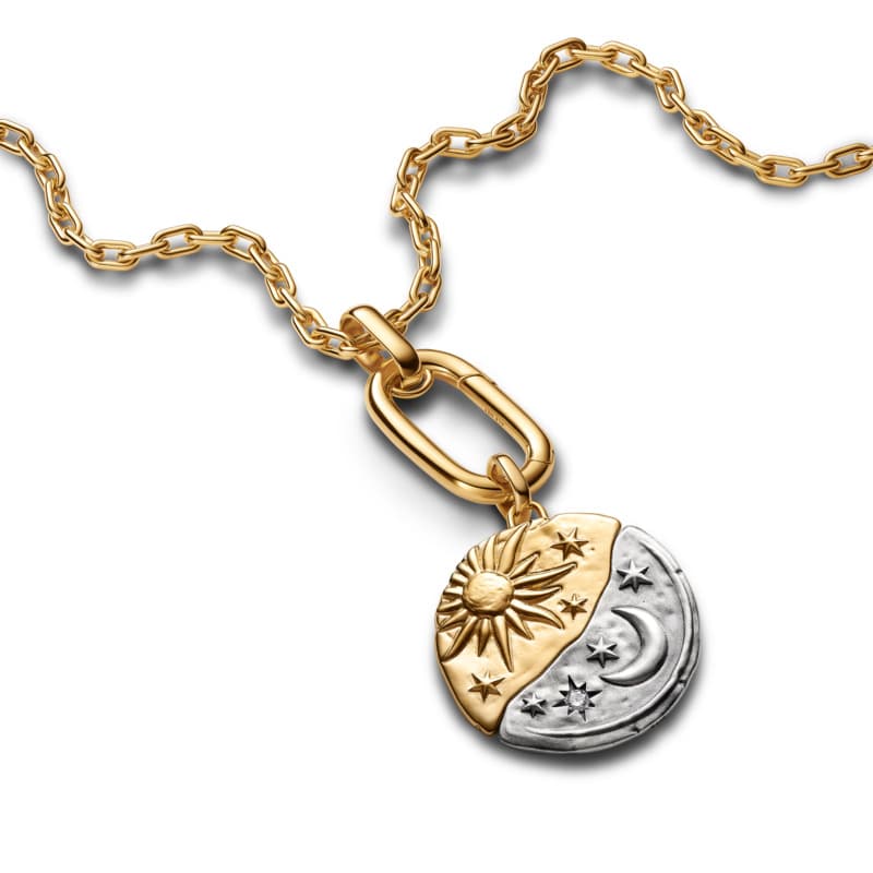 Sun & Moon Oversized Medallion Charm - thumbnail 2