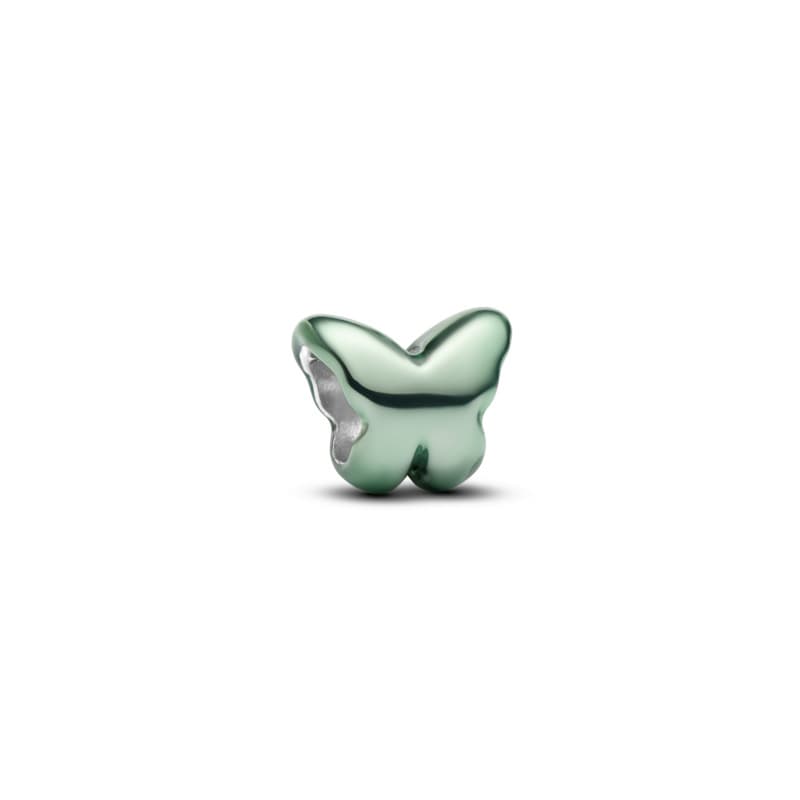 Green Butterfly Mini Charm