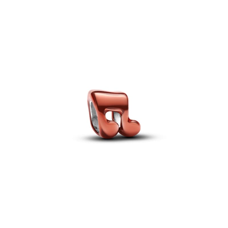 Orange Music Note Mini Charm