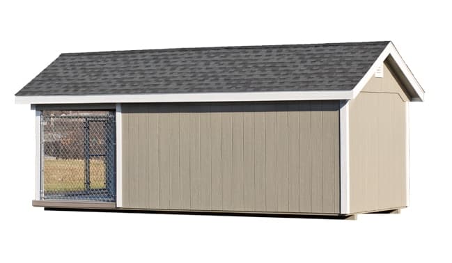 Residential 10×24 Dog Kennel - thumbnail 2
