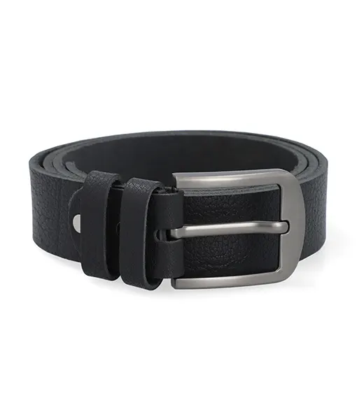 Men’s Classic Black Leather Belt