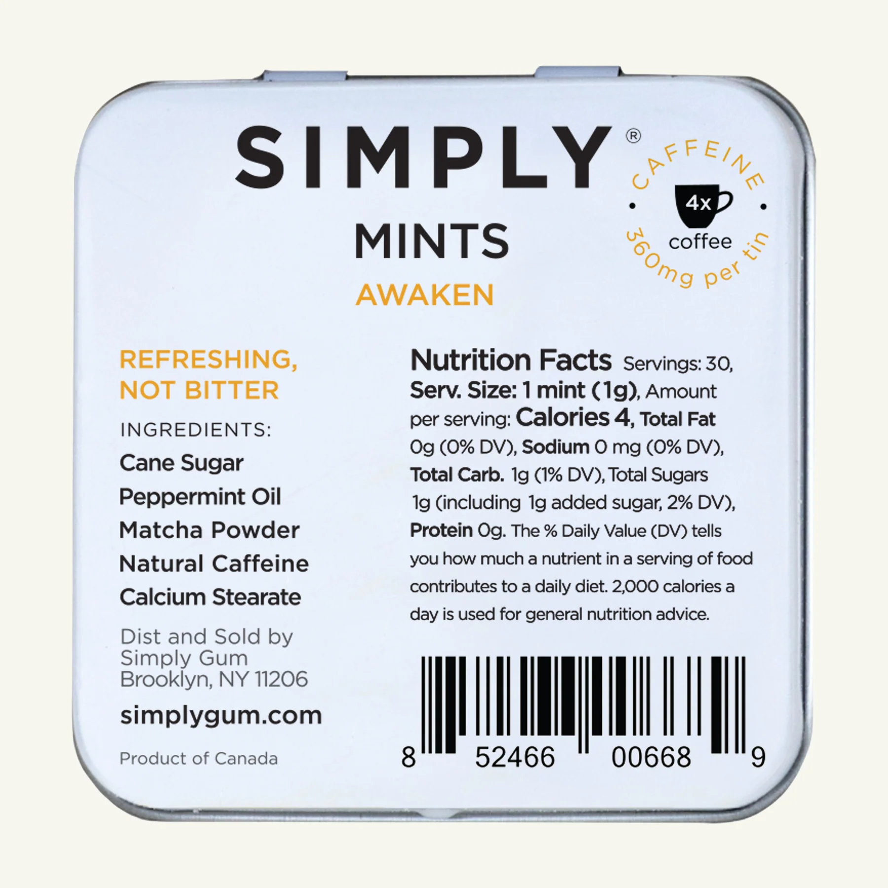 Simply Gum Simply Mints in Awaken - thumbnail 3