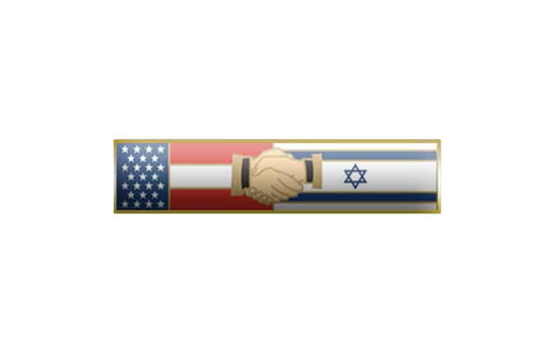 USA – American Israeli – Flag Bar