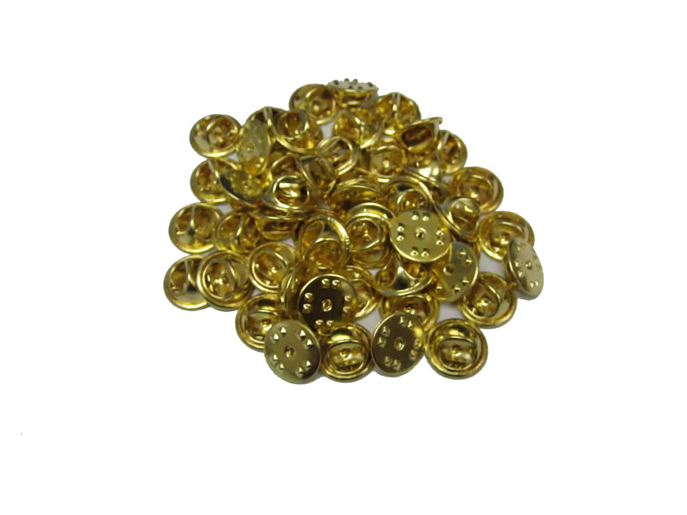 250 Metal Pin Backs – Butterfly Clutch