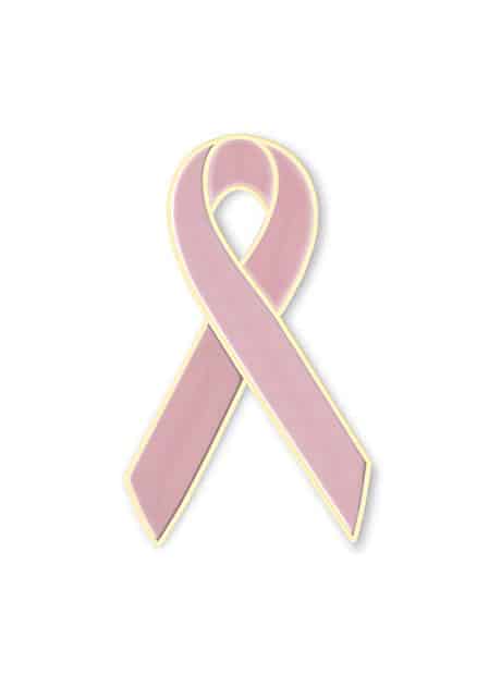 “PINK” Breast Cancer Awareness Ribbon Lapel Pin
