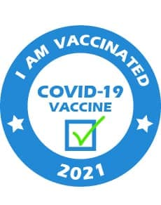2021 Covid-19 Vaccine Lapel Pin - thumbnail 2
