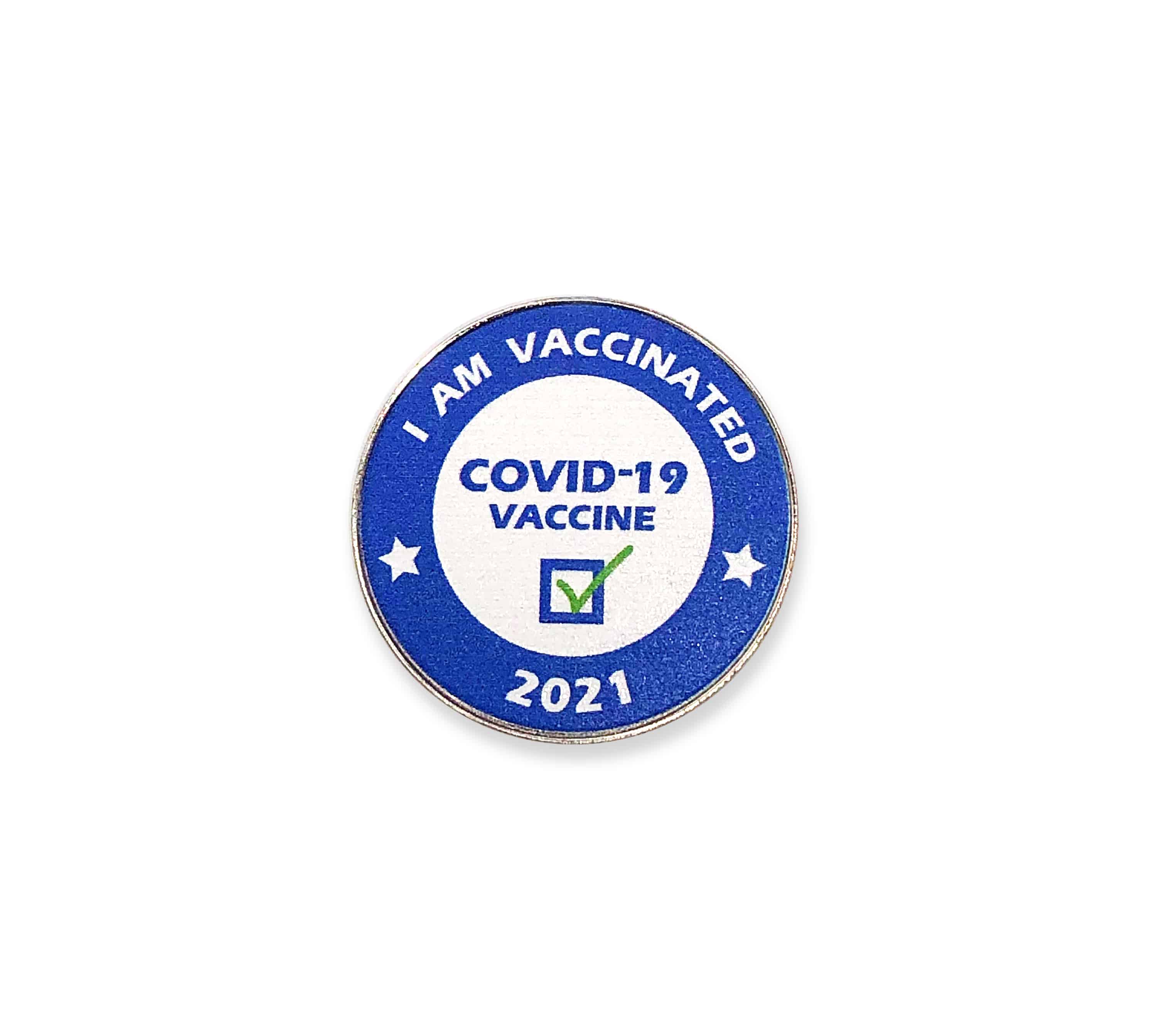 2021 Covid-19 Vaccine Lapel Pin