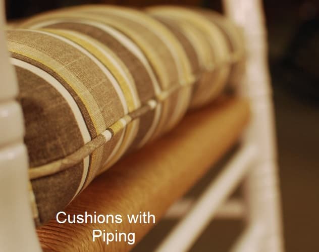 Custom Rocking Chair Cushion Set – Solid Colors - thumbnail 3