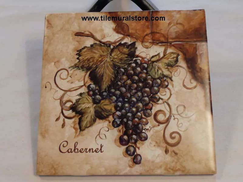 Custom Ceramic 8″ Kiln Fired Tile