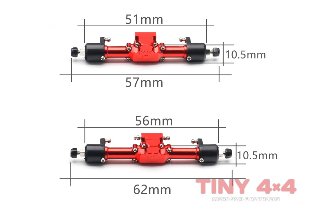 Alloy Worm Gear Orlandoo Axles - thumbnail 3