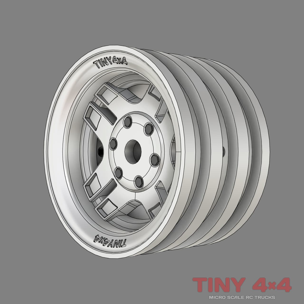 18mm 4Runner Wheels Printable Files - thumbnail 5
